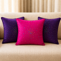 Sitaara Cushion Cover – Amethyst Purple