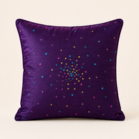 Sitaara Cushion Cover – Amethyst Purple