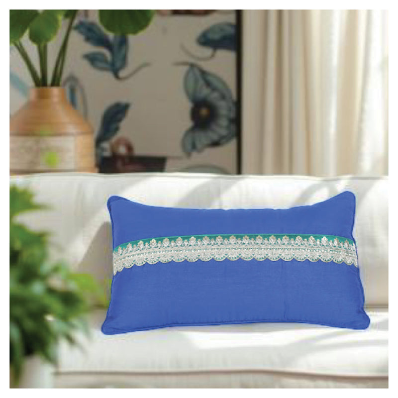 Sara Decorative Cushion - Blue