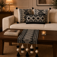 Black Aztec Coffee Table Styling Combo