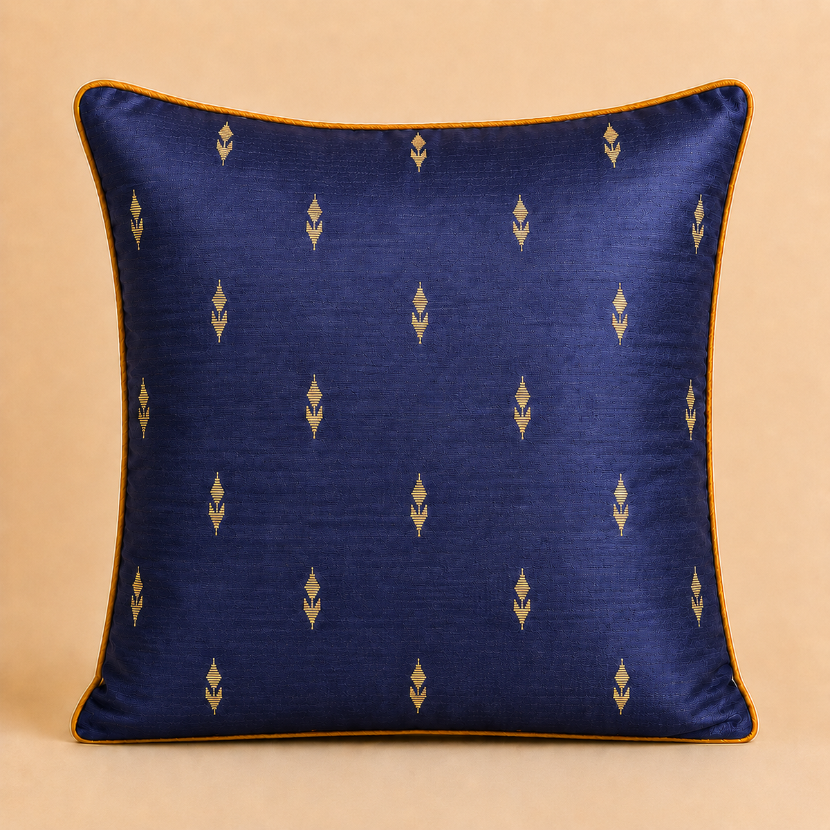 Noor Festive Cushion Cover – Navy Blue