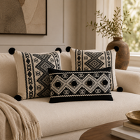 Black Aztec Coffee Table Styling Combo