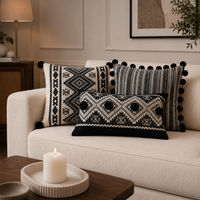 Monochrome Cushion Combo - Set of 3