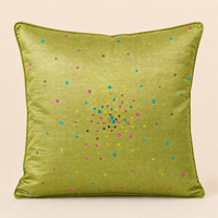Sitaara Cushion Cover – Lime Green