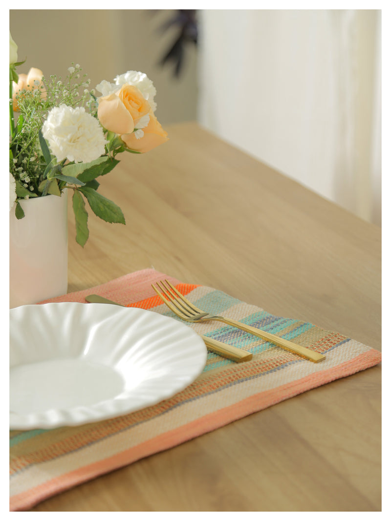 Peach Pastels Table Mats