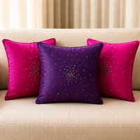 Sitaara Cushion Cover – Rani Pink