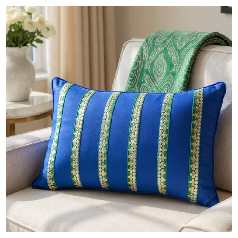 Arya Decorative Cushion - Blue
