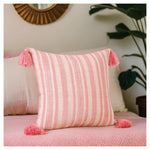 Sunlit Stripes Cushion - Dust Pink- Set of 2