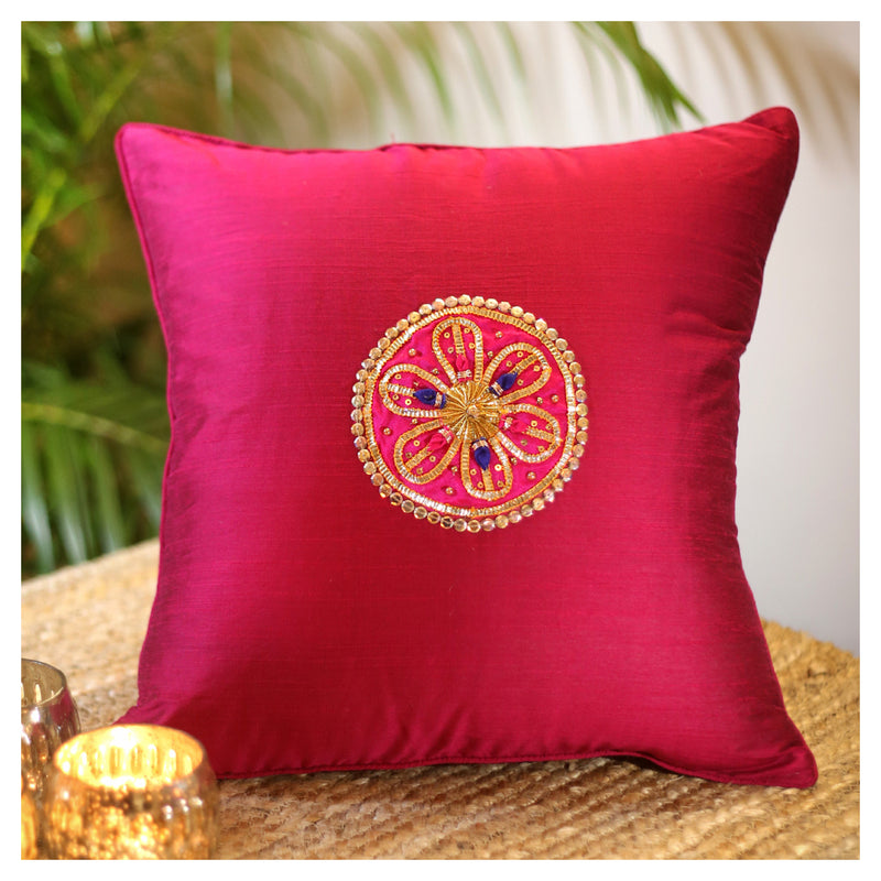 Vibrant Gota Cushions - Set of 3