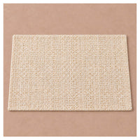 Gold Weave Placemats – Ivory