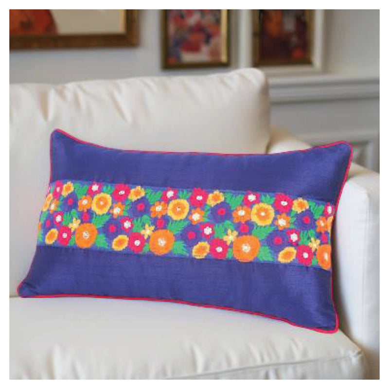 Inaya Decorative Cushion - Blue