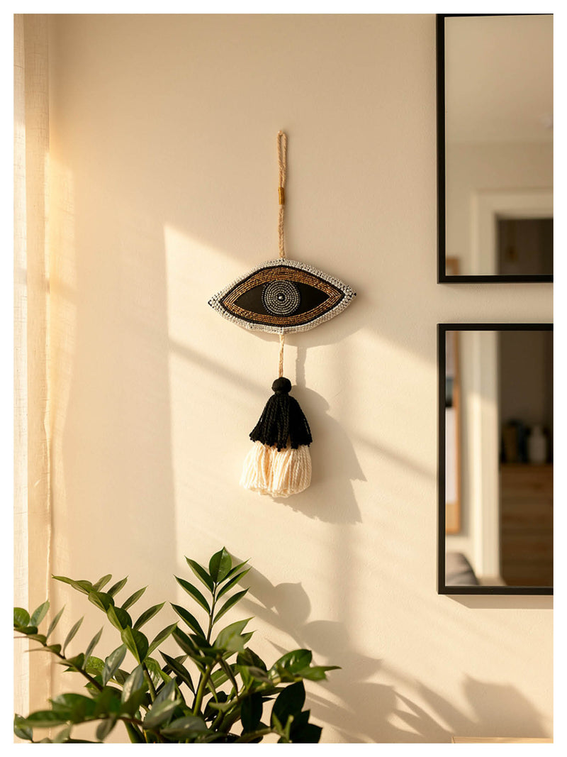 Decorative Eye Hanging - Black
