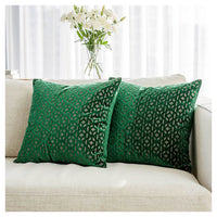 Emerald Velvet Cushions - Set of 6