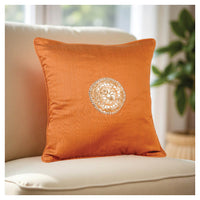 Gota Motif Cushion - Copper