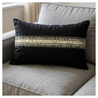 Nisha Decorative Cushion - Black