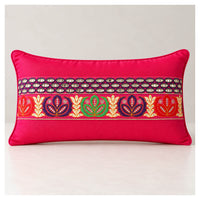 Nur Decorative Lumbar Cushion - Pink