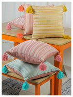 Sunlit Stripes Cushions - Set of 4