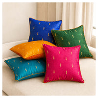 Noor Cushion Covers – Jewel Toned Set of 5
