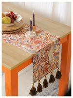 Amber Paisley Table Runner