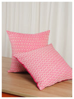 Pink Scallop Cushions - Set of 2