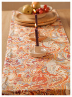 Amber Paisley Table Runner