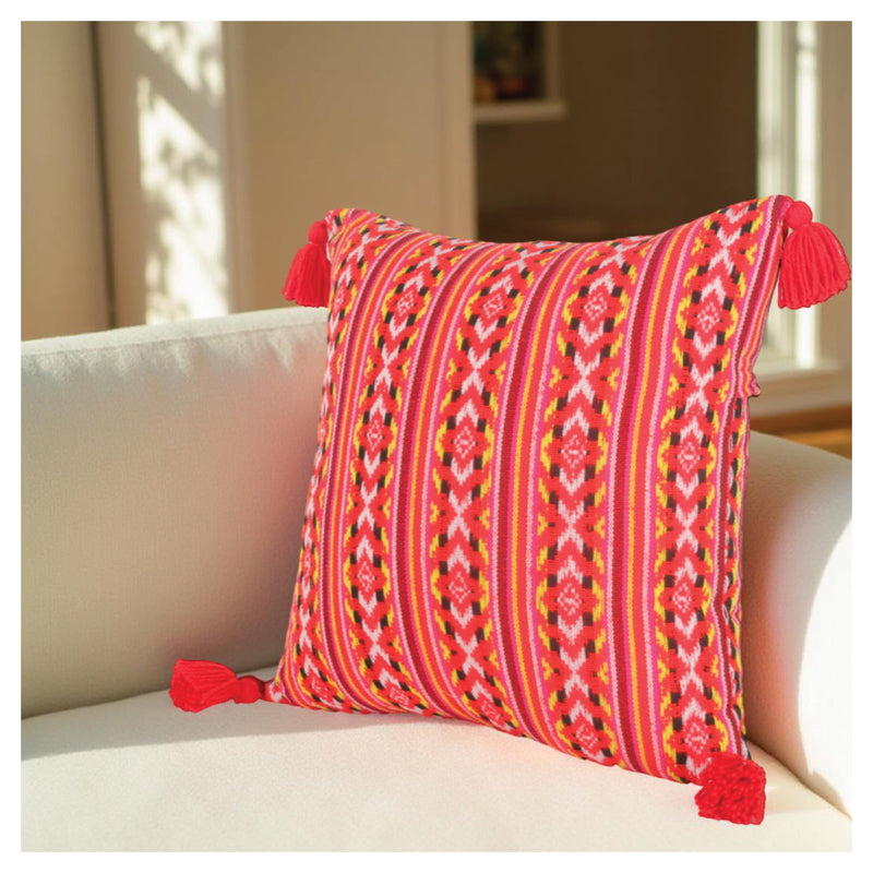 Raga Decorative Cushion - Red