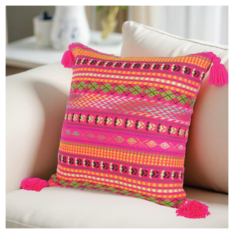 Raga Decorative Cushion - Pink