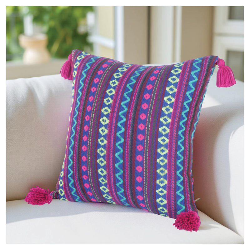 Raga Decorative Cushion - Purple