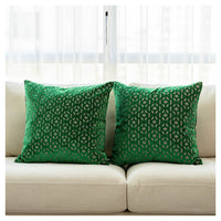 Emerald Velvet Cushions - Set of 6