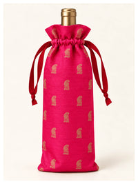 Jewel Paisley Wine Bottle Gift Bags – Ruby