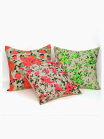 Wildflower Green Cushion - Set of 2