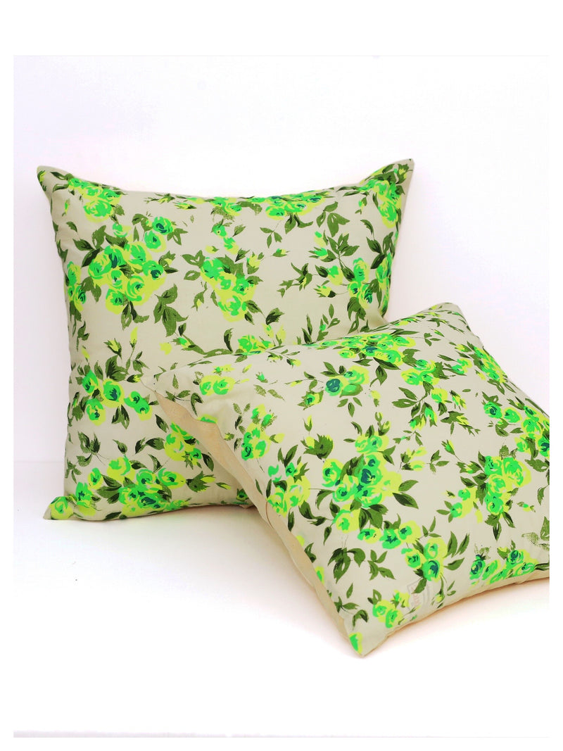 Wildflower Green Cushion - Set of 2