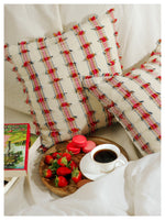 Orchard Fringe Cushion - White - Set of 2