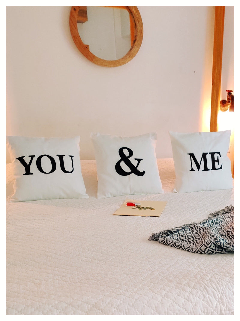 YOU & ME Cushions - Set of 3
