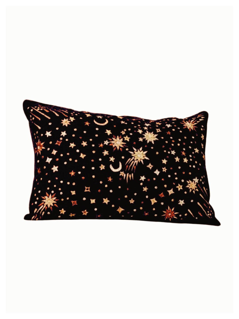 Starburst Pillow - Black