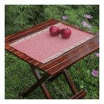 SEA SHELL Table Mats - RED - set of 6