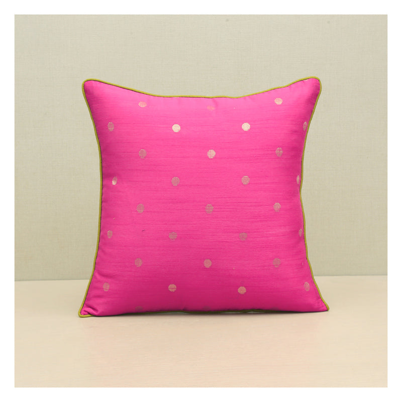 Diya Celebration Cushion - Pink