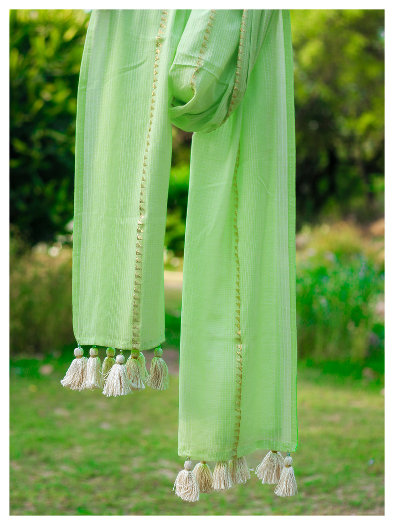 Summer Breeze Stole - Mint