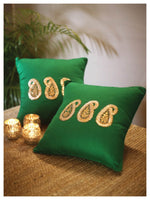 Festive Paisley cushions - set of 5