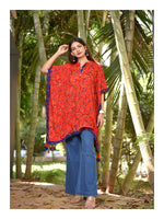 IRA Short Kaftan - Red