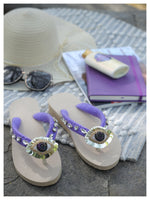 NAZAR beach flip-flops - Lilac