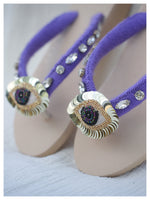 NAZAR beach flip-flops - Lilac
