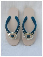 NAZAR beach flip-flops - Teal