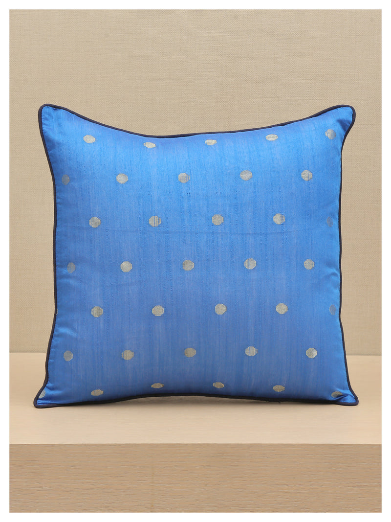 Blue Diya Cushions - Set of 3