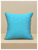 Blue Diya Cushions - Set of 3