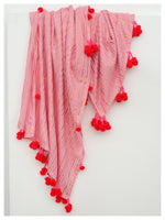 Blush Embellished Stole