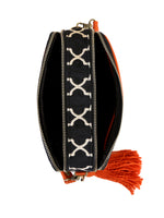 FEZ Cross Body Sling - Black & Orange