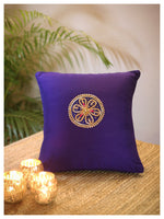 Gota Motif Cushion - Deep Purple