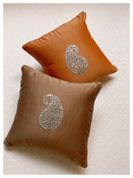 Folklore Cushion - Golden Beige