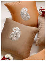 Folklore Cushion - Golden Beige